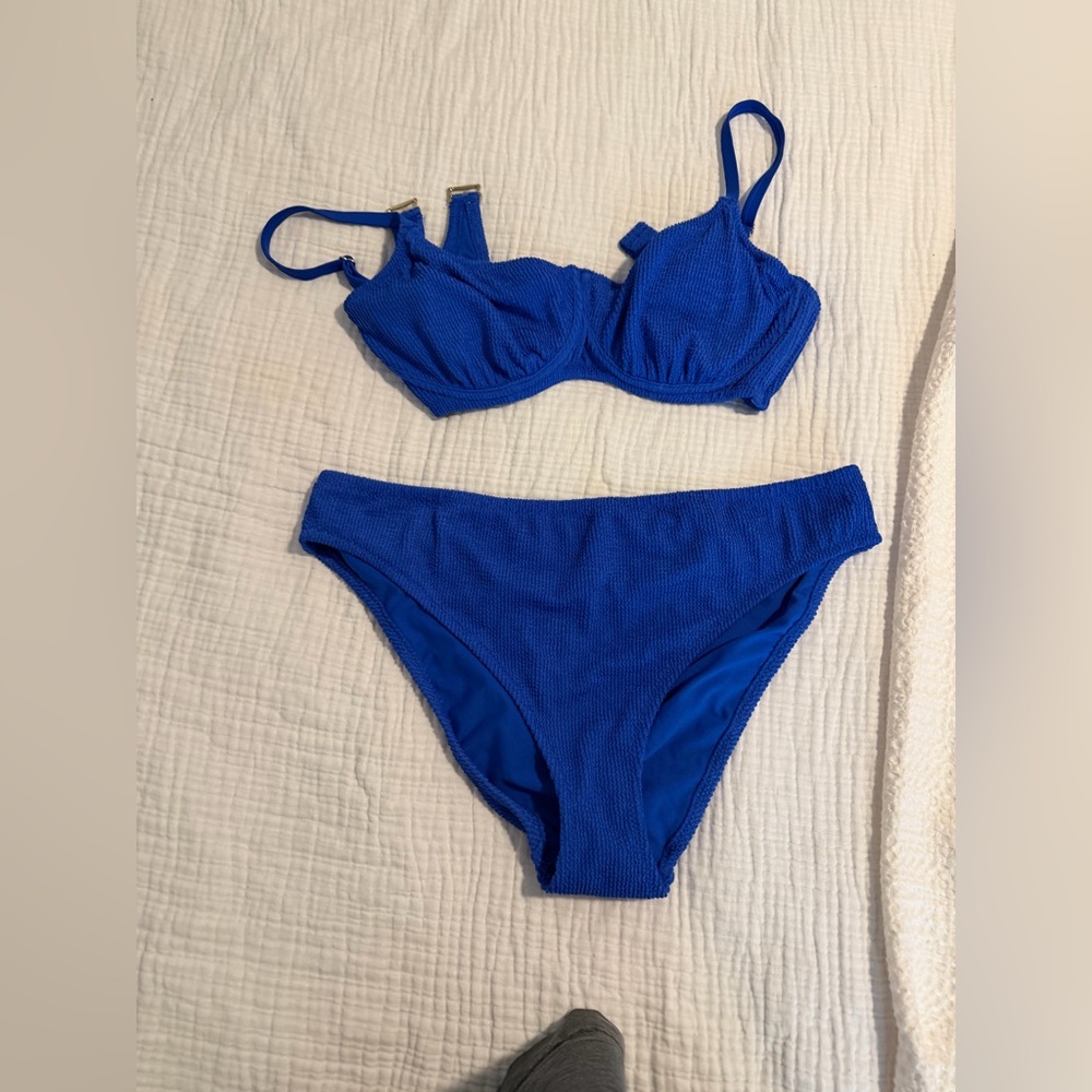 Blue Bikini Set Never Worn